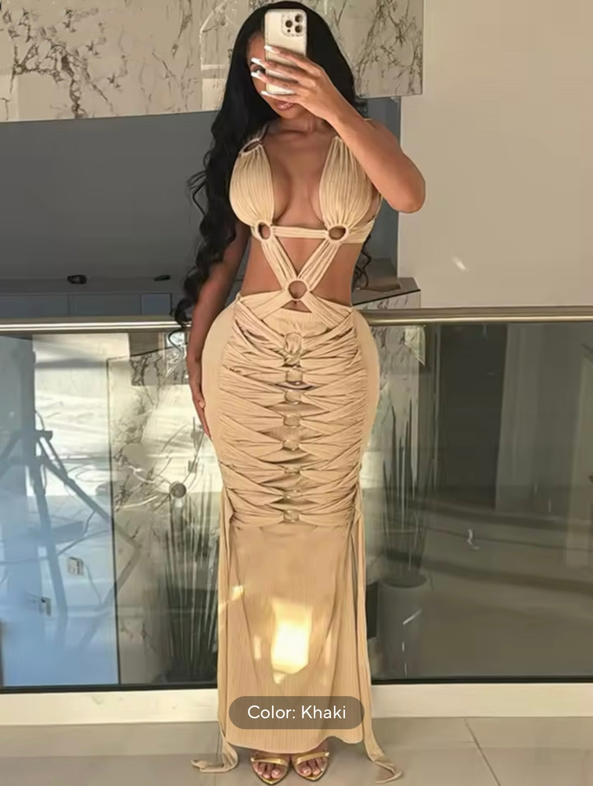 “Miakee” Pink Dress
