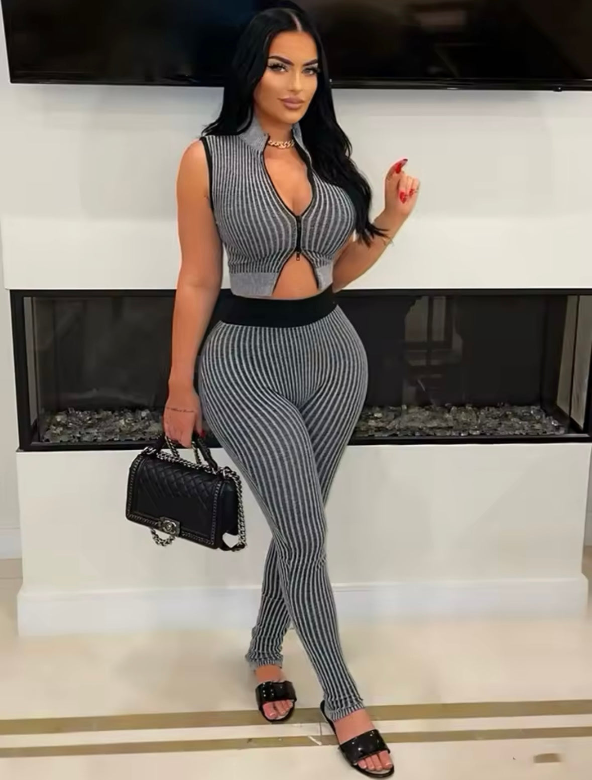 “Delilah” Brown 2 Piece Set