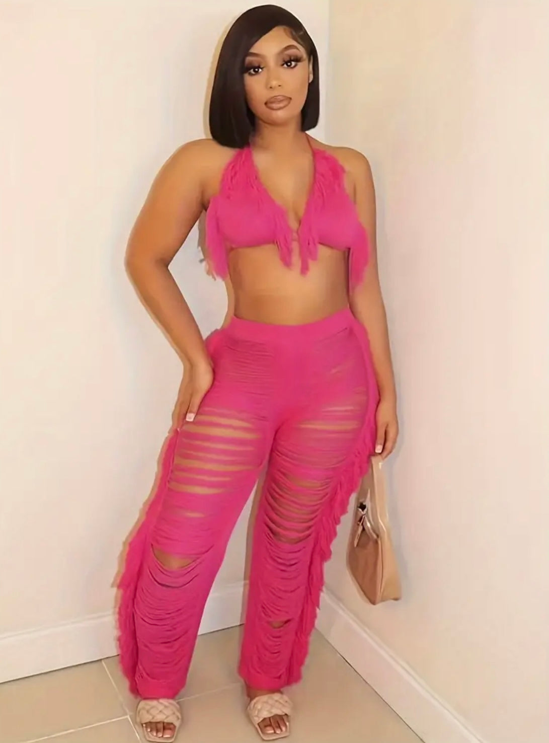 “Felix” Pink 2 Piece Set