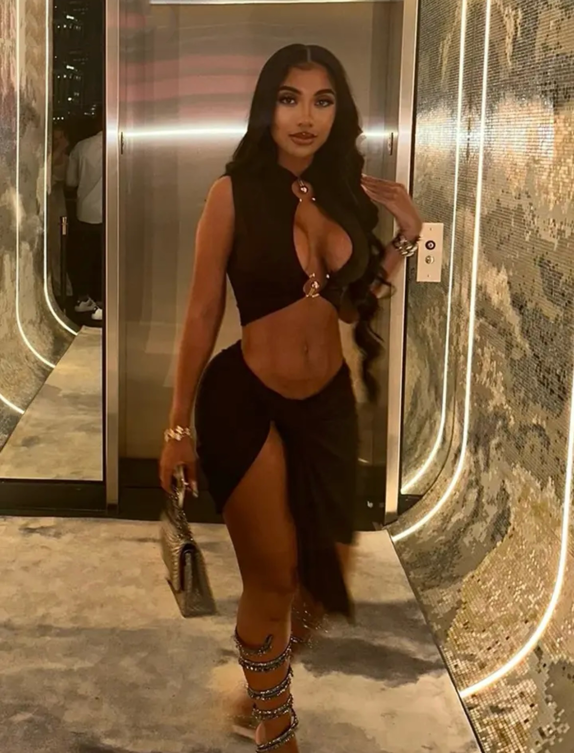 “Bombshell” Black 2 Piece Set