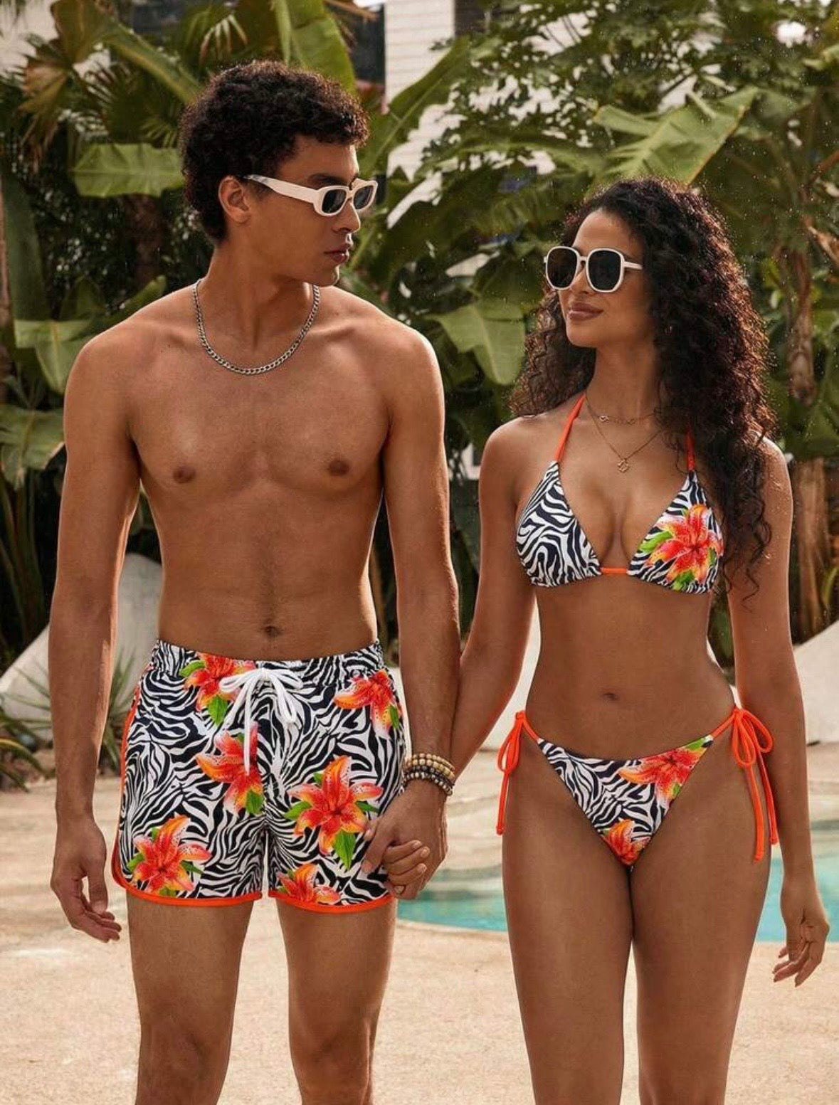 “Zebra Flows” 2 Piece Swimsuit