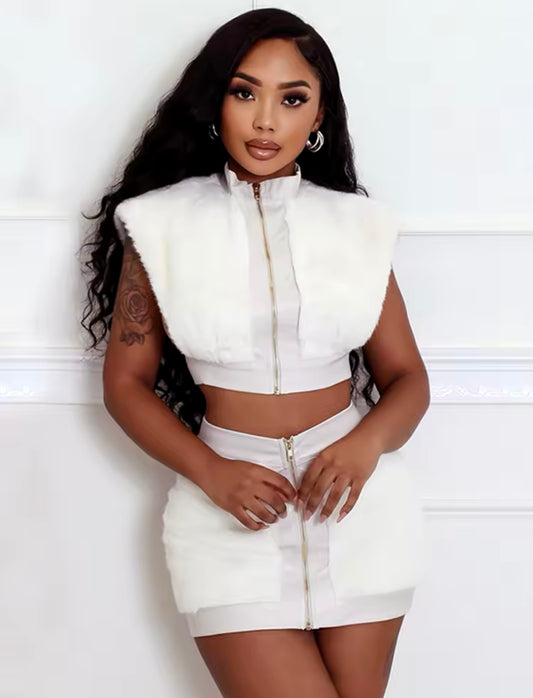 “Milestone” White 2 Piece Set