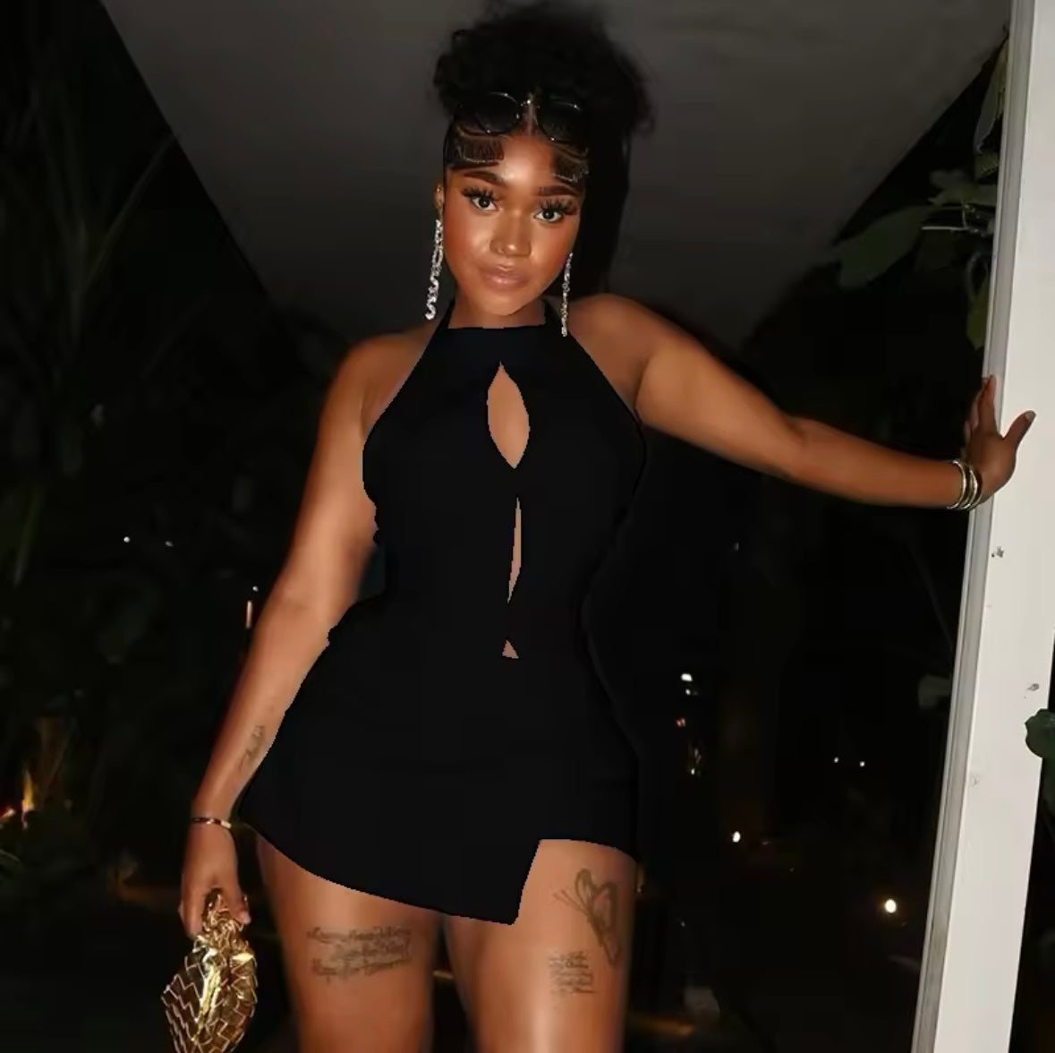 “Sariyah” Black 2 Piece Set