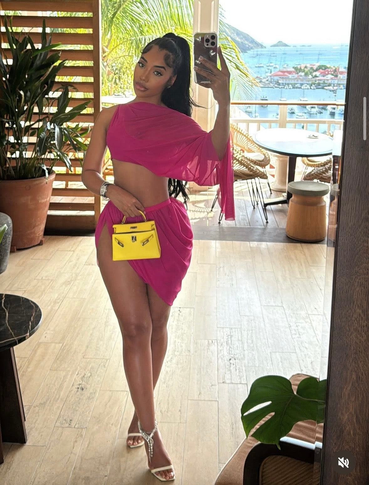 “Allure” Pink 2 Piece Set