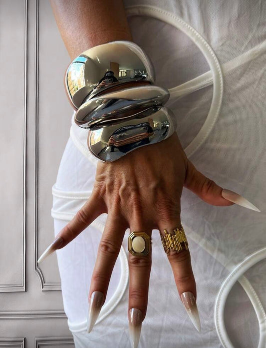 “Babe” Silver Bangle