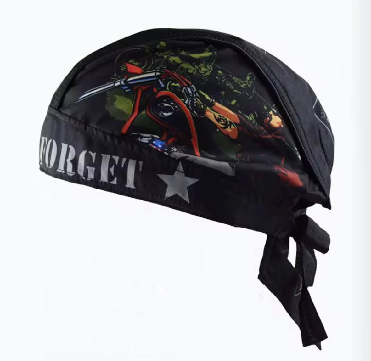 “Betty Biker” Green Hat