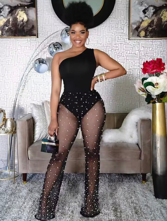 “Rachel” Black Jumpsuit