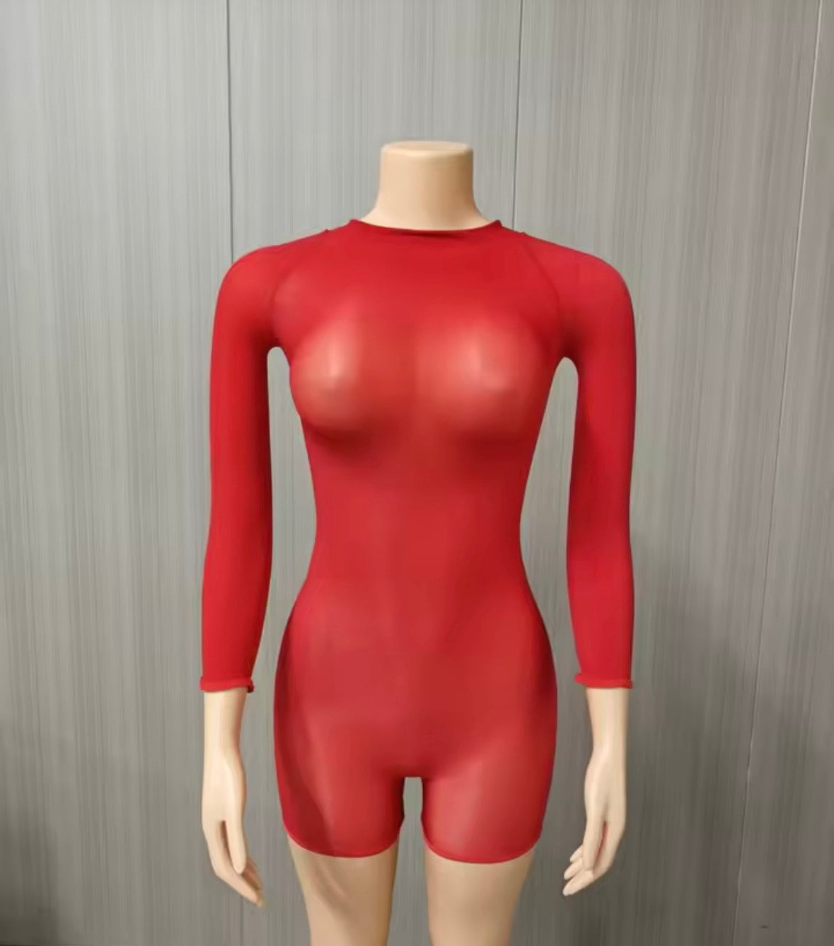 “You The Birthday” Red Romper