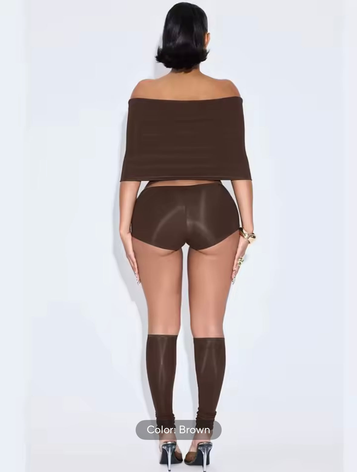 “Touche” Brown 3 Piece Set