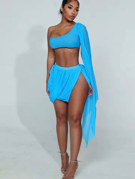 “Allure” Blue 2 Piece Set