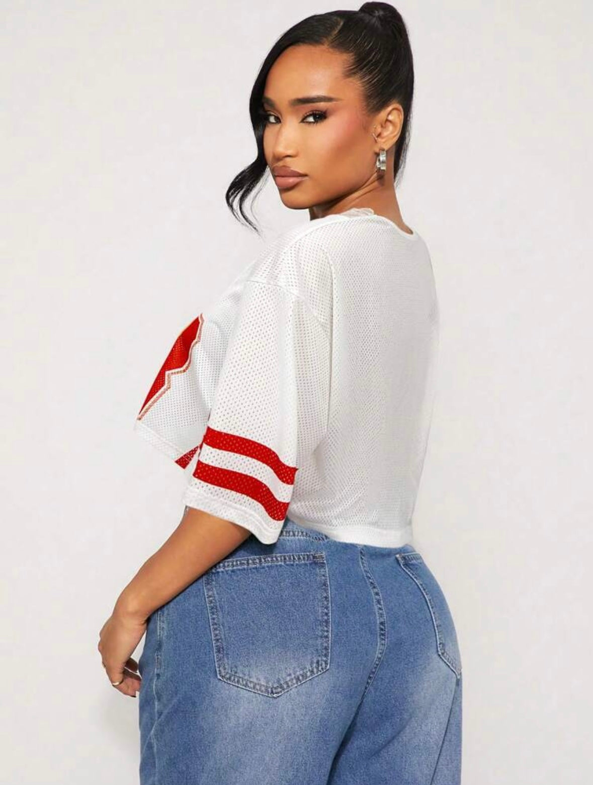 “Number Nine” Red Top