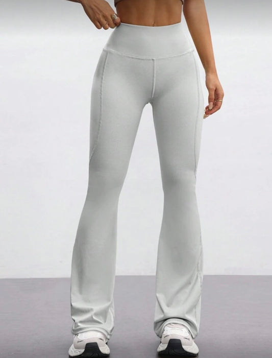 “Farrah Flare” White Pants