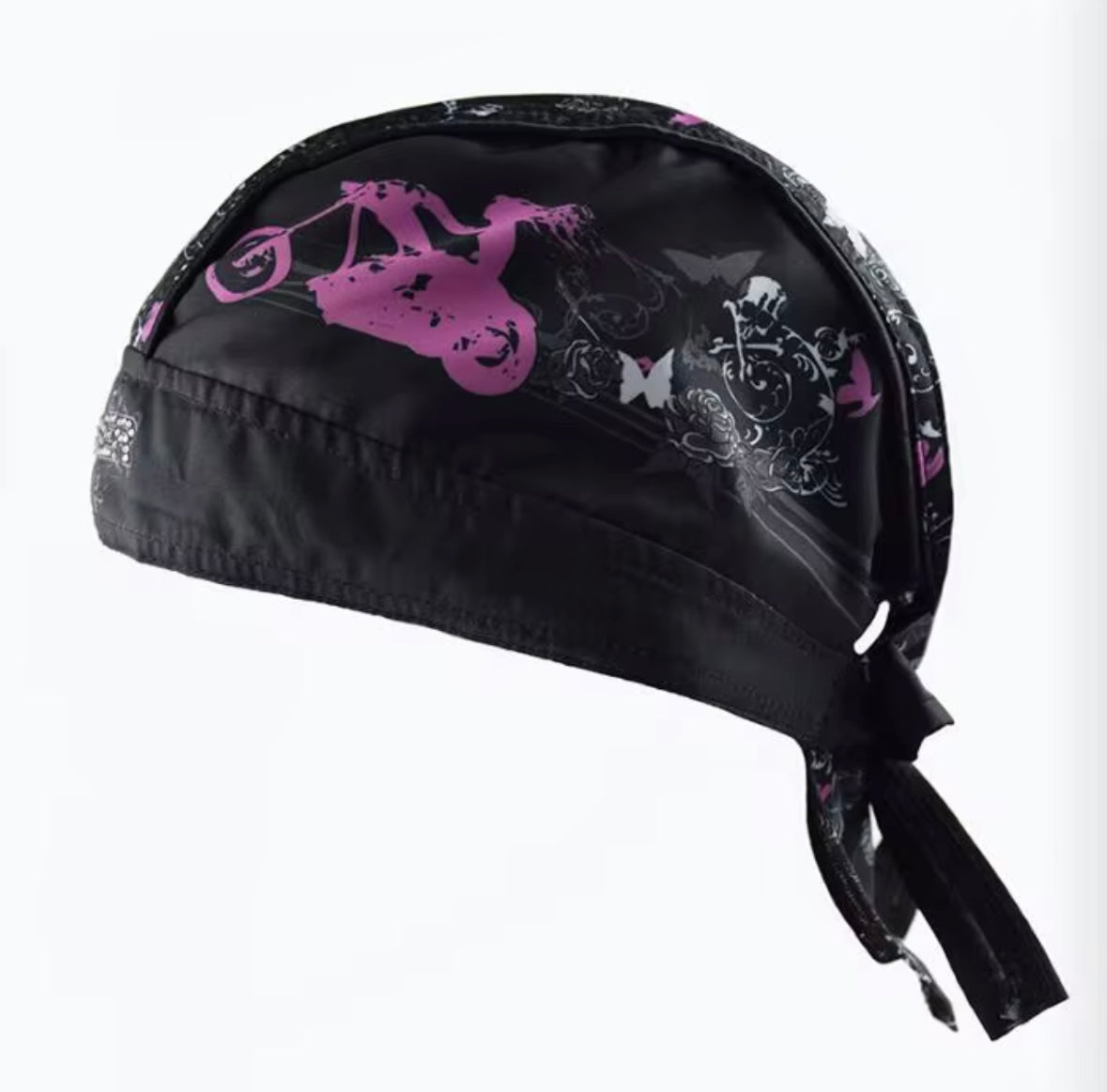 “Betty Biker” Green Hat