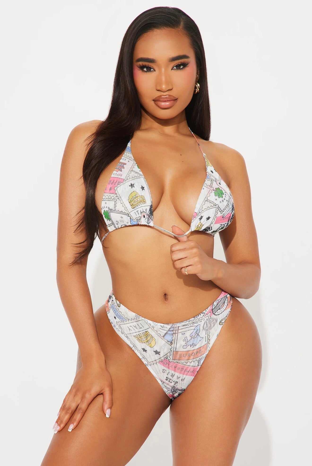 “Londons Falling” 3 Piece Swimsuit