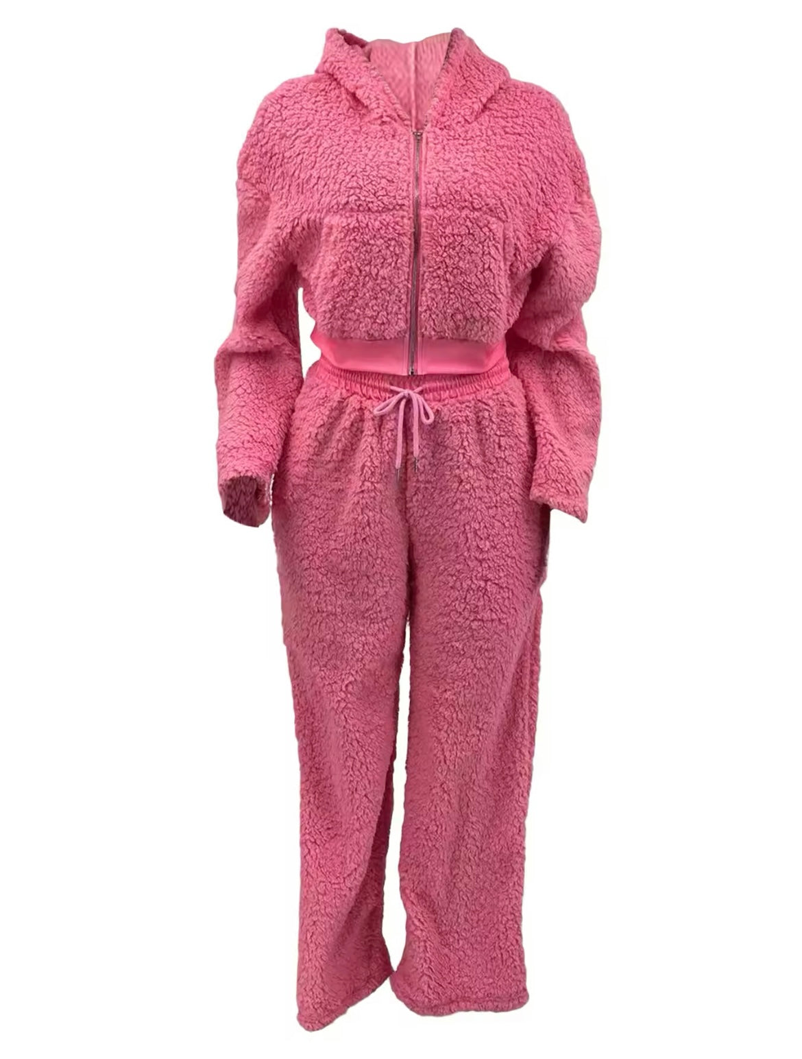 “Keep Me Warm” Pink 2 Piece Set