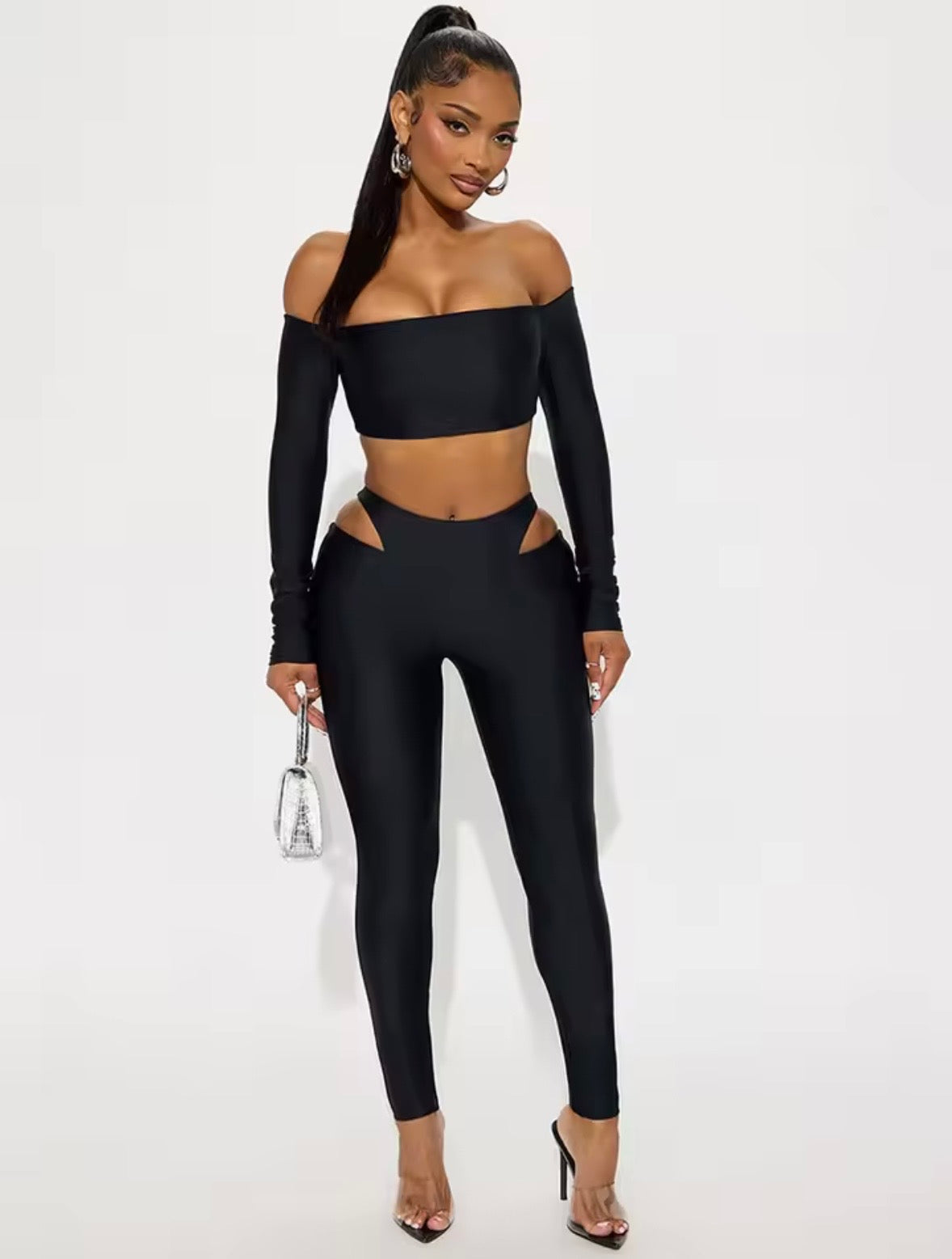 “Impressive” Black 2 Piece Set