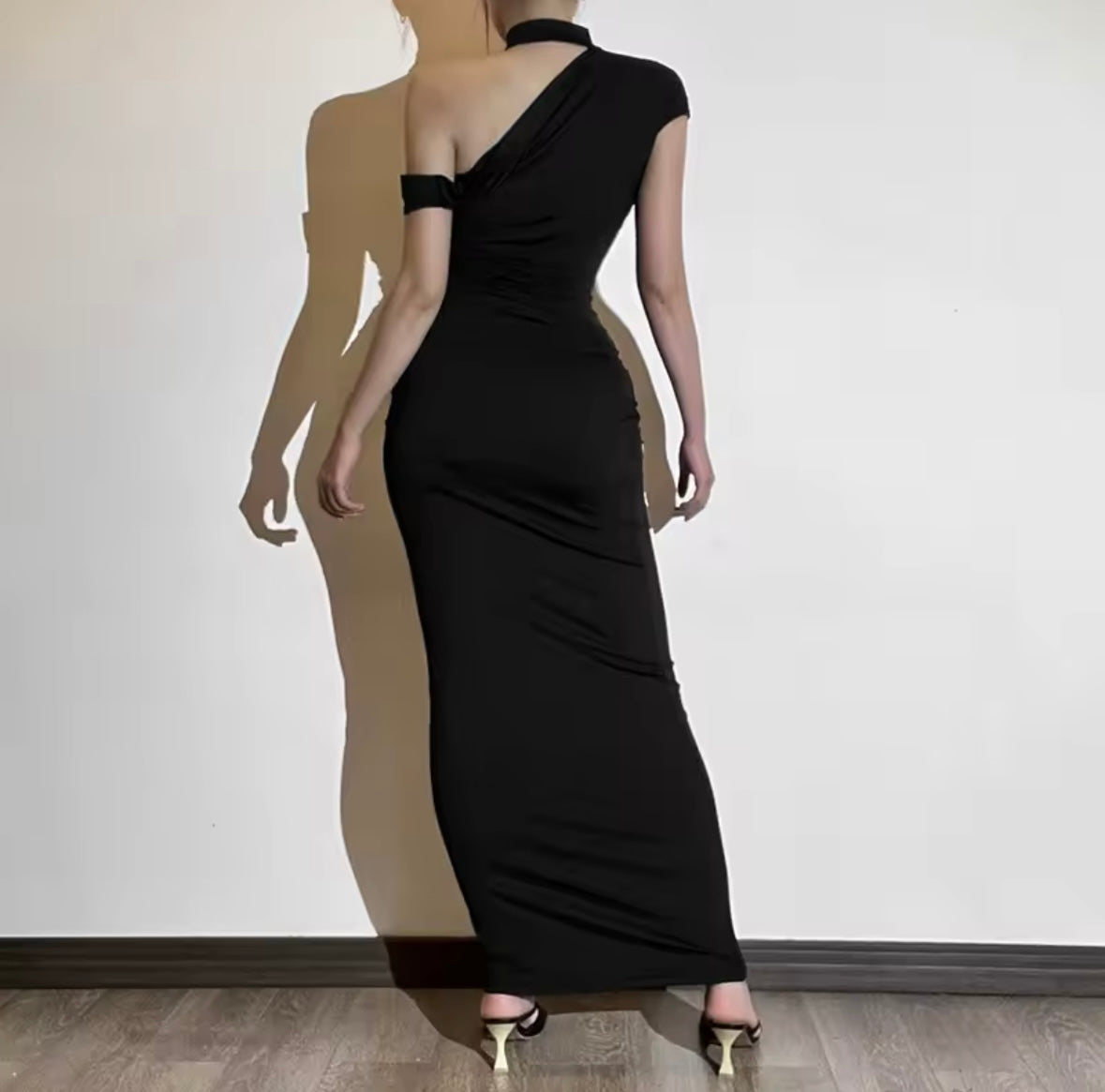 “Aubree” Black Dress