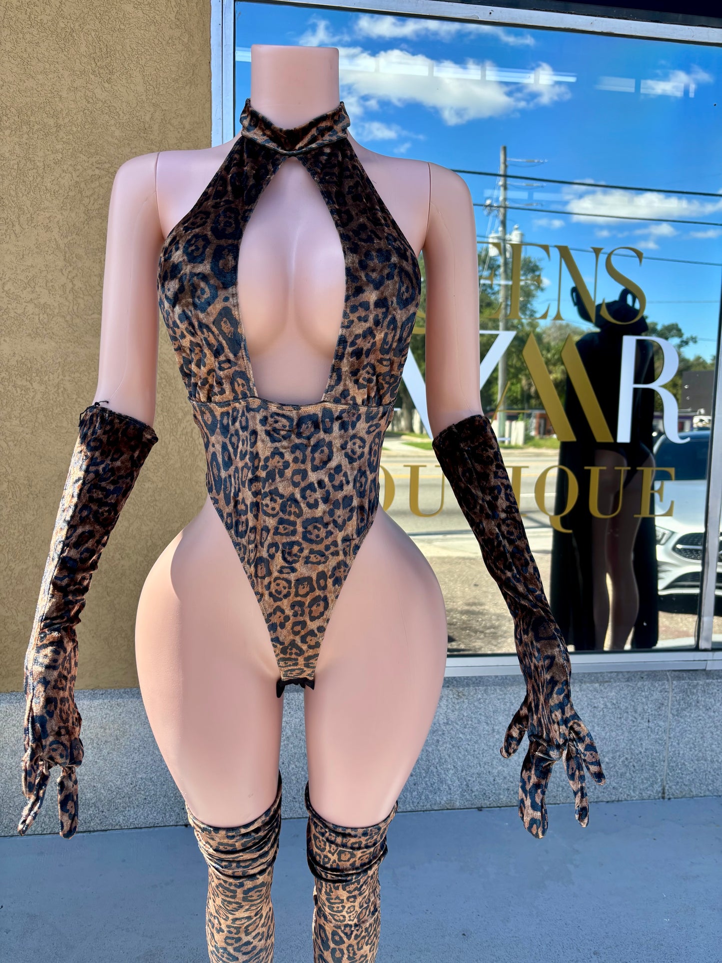 “Leopard Lina” 3 Piece Set Costume