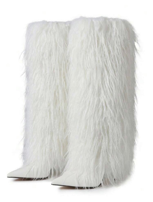 “Auviance” White Boot