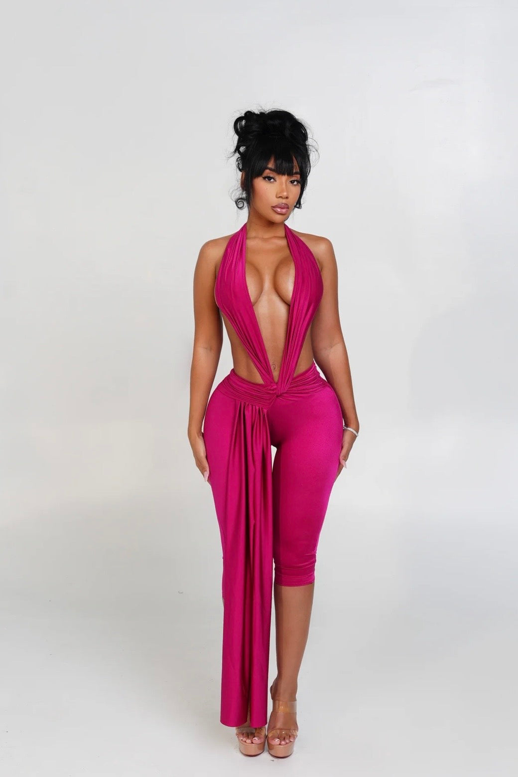 “Prissy” Brown Romper