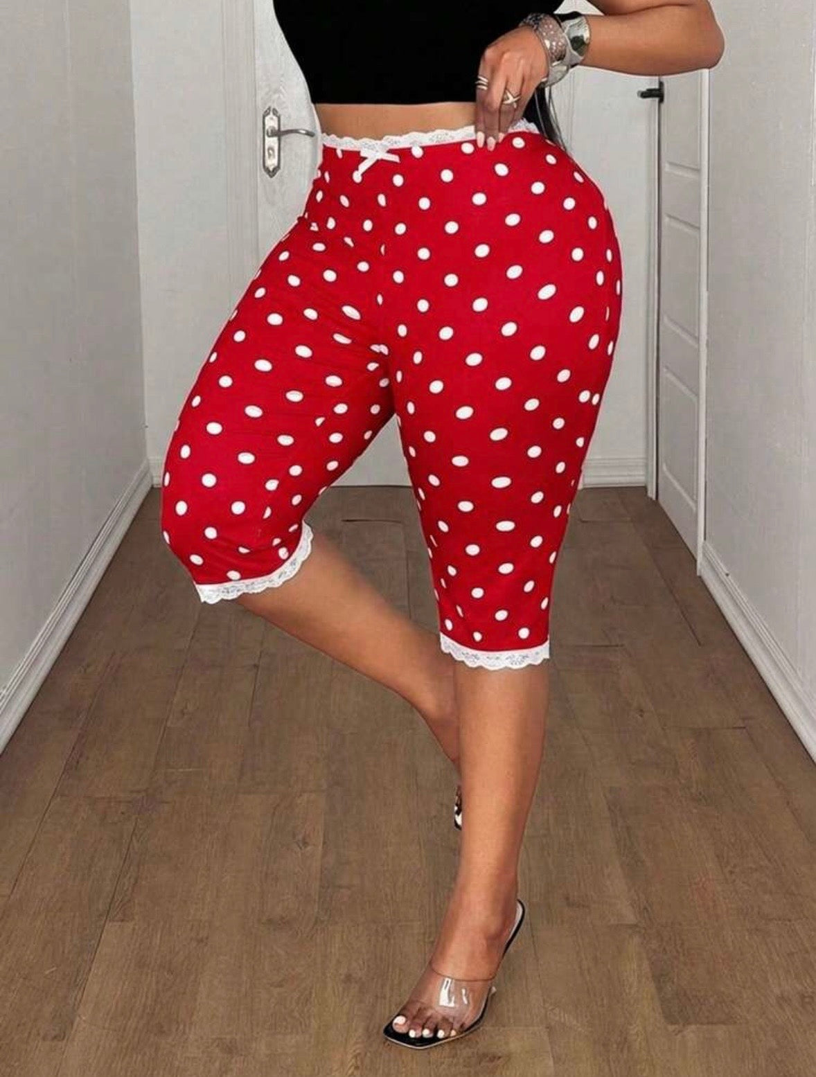 “Polka Dot” Red Shorts