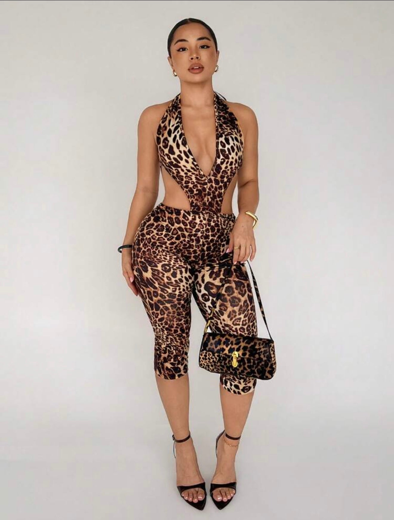 “Leopard Vibes” Romper