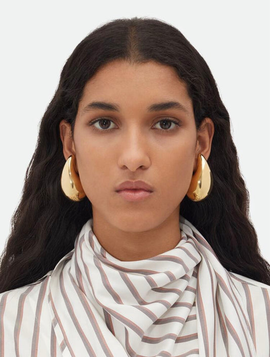 “Droplet” Gold Earrings