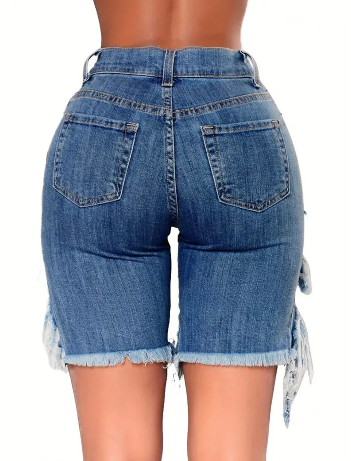 “Yancy” Blue Shorts