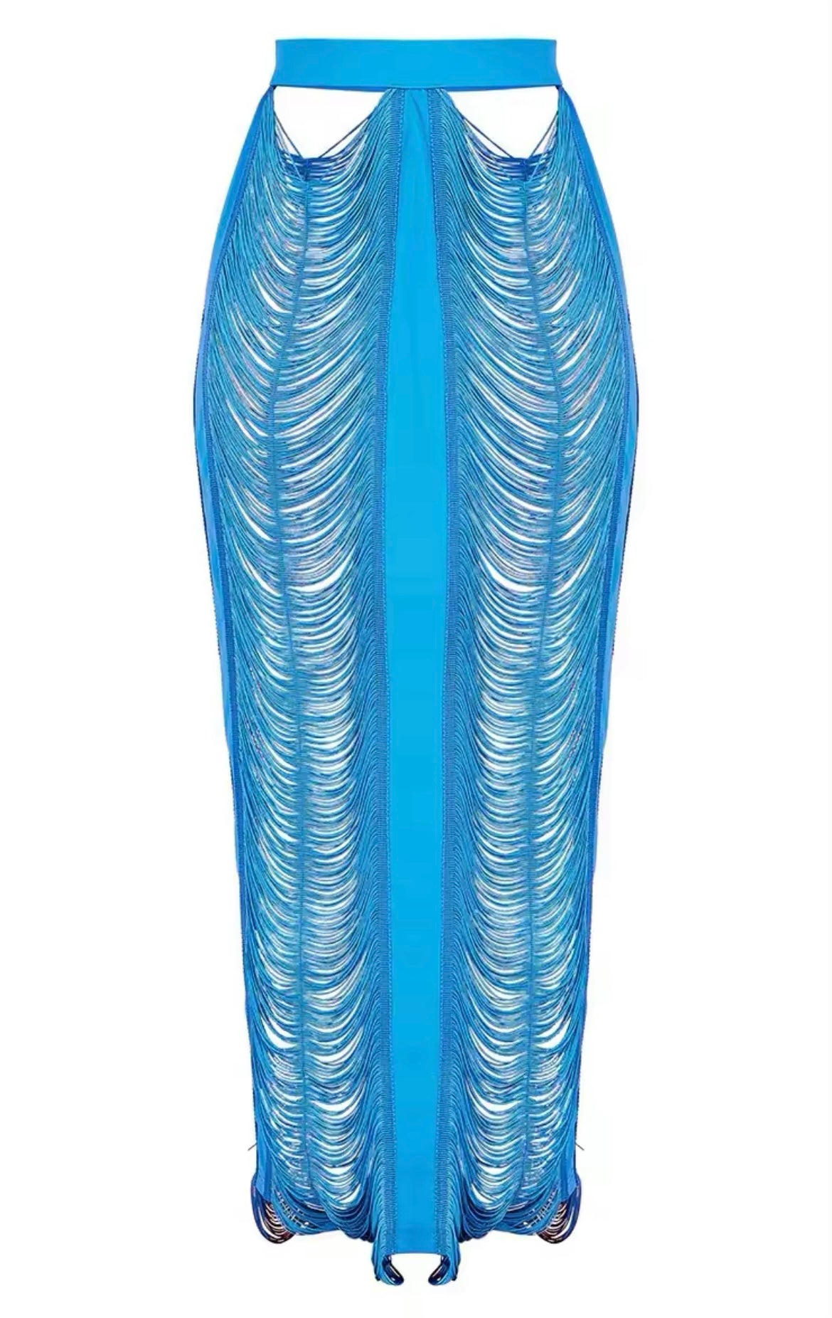 “Peacock” Blue 2 Piece Set