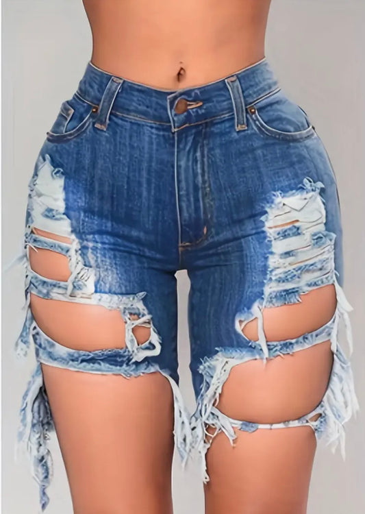 “Yancy” Blue Shorts