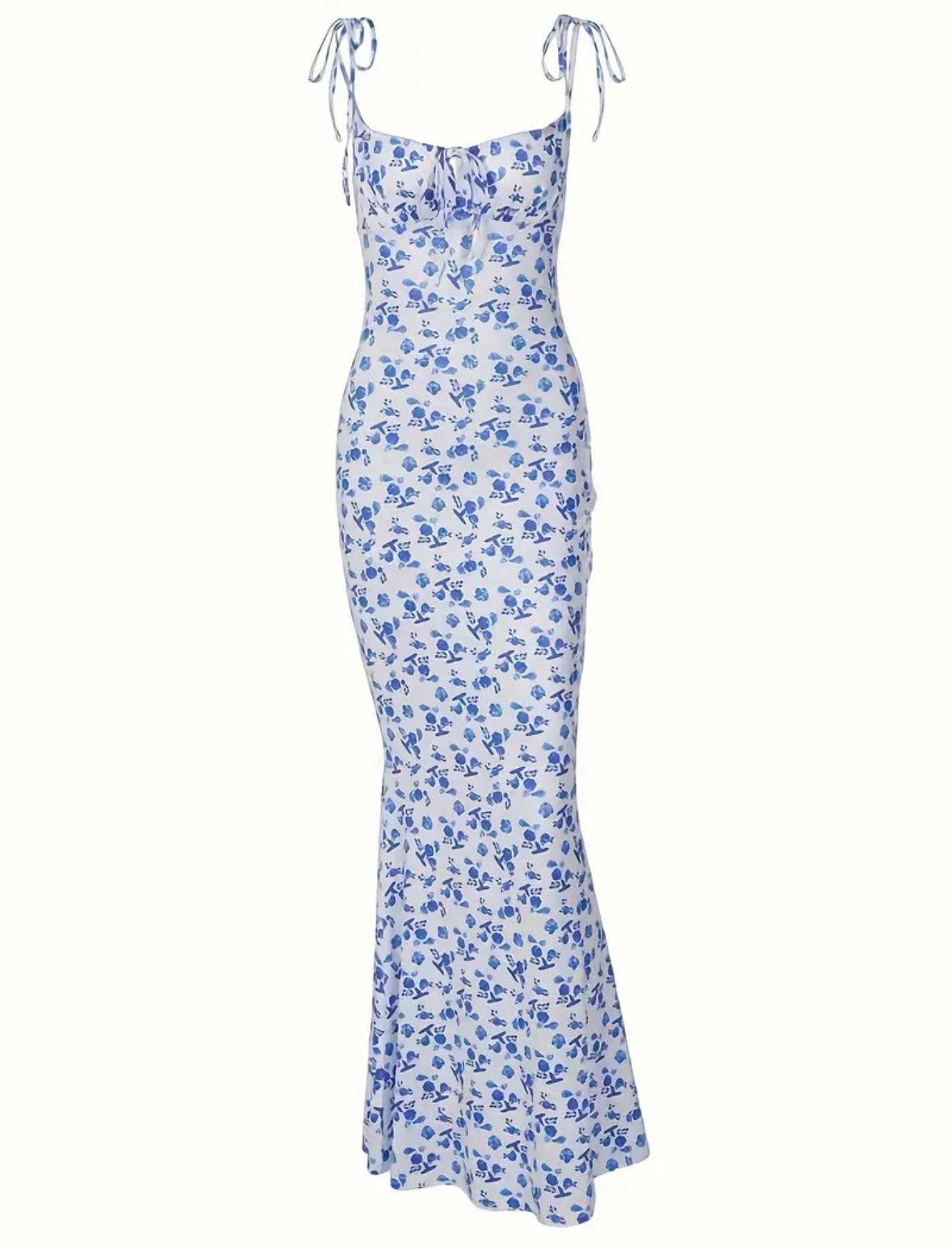 “Yani” Blue Dress