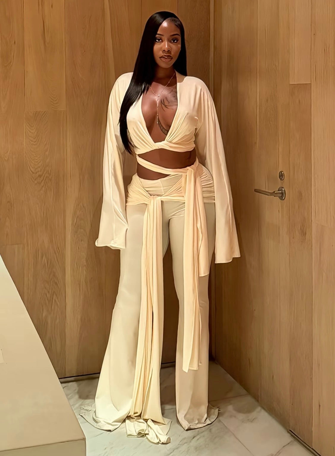 “Slay Day” Burgundy 2 Piece Set