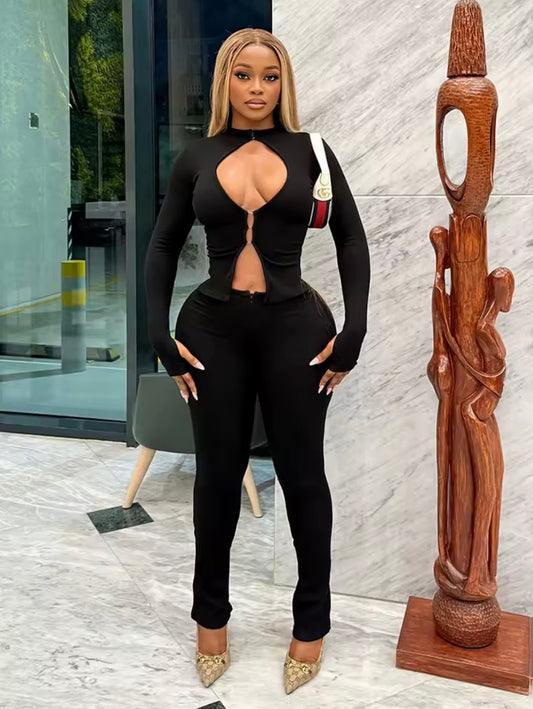 “The One” Black 2 Piece Set