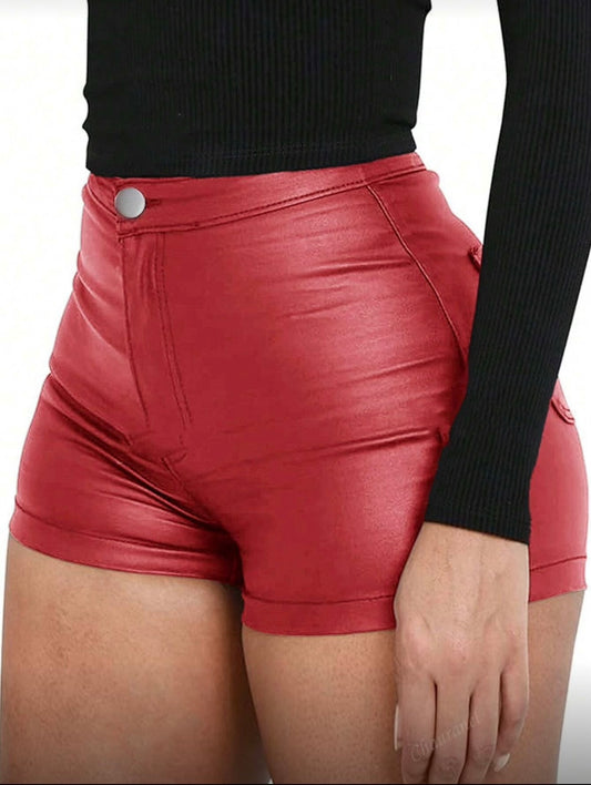 “Rogue” Red Shorts