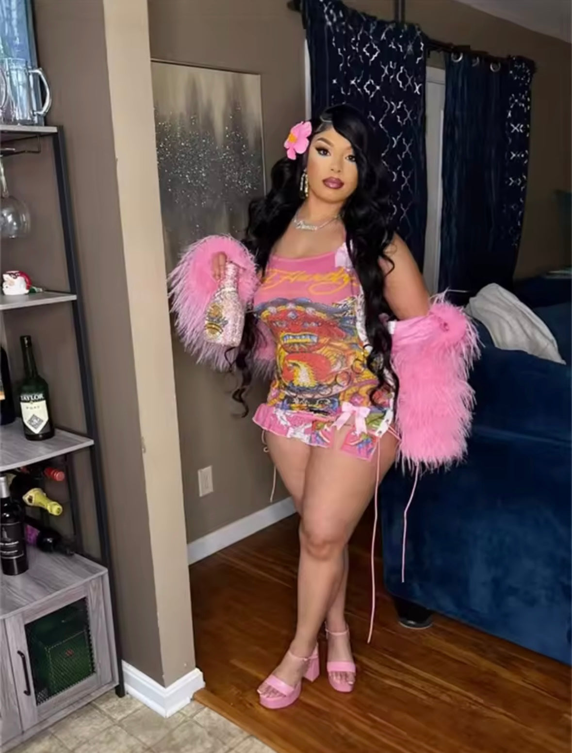 “Hardy 2.0” Pink Dress