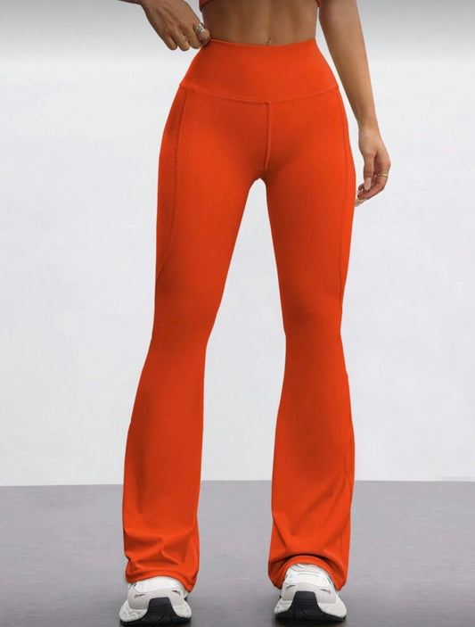 “Farrah Flare” Orange Pants