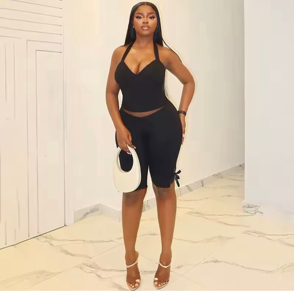 “Cosima” Black 2 Piece Set
