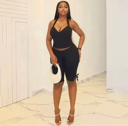 “Cosima” Black 2 Piece Set