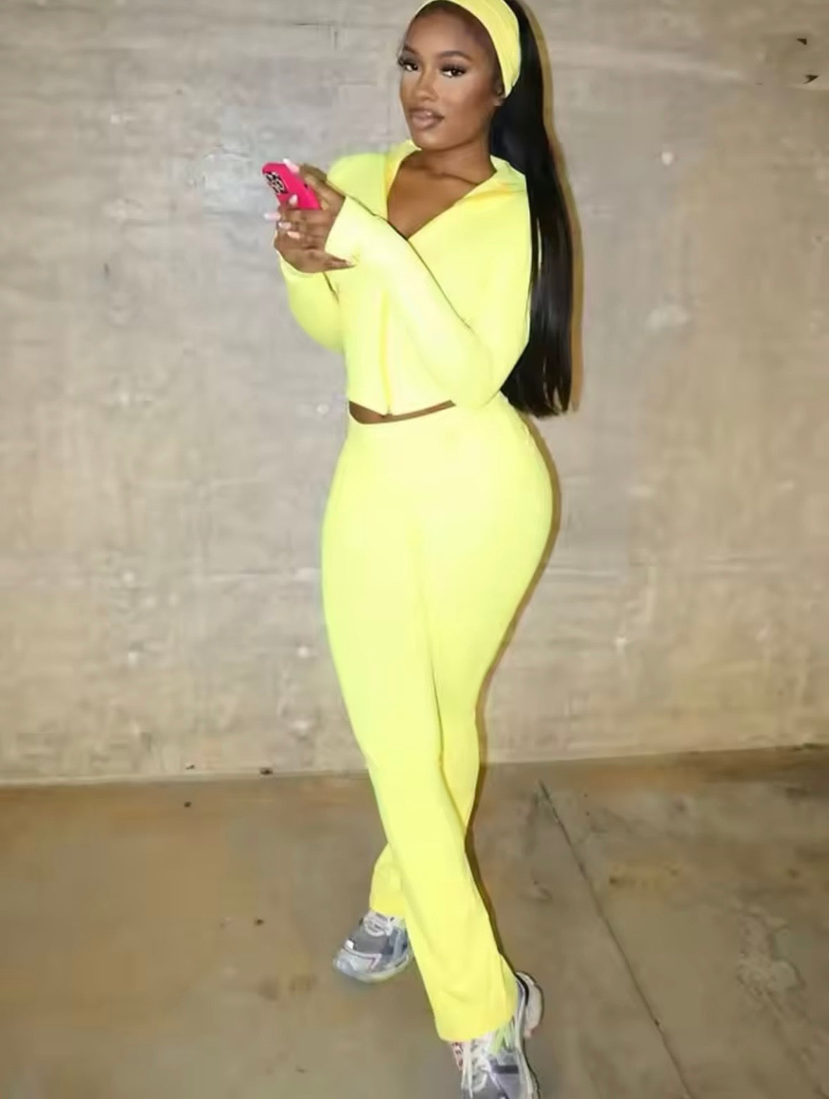 “It’s a Vibe” Orange 3 Piece Set