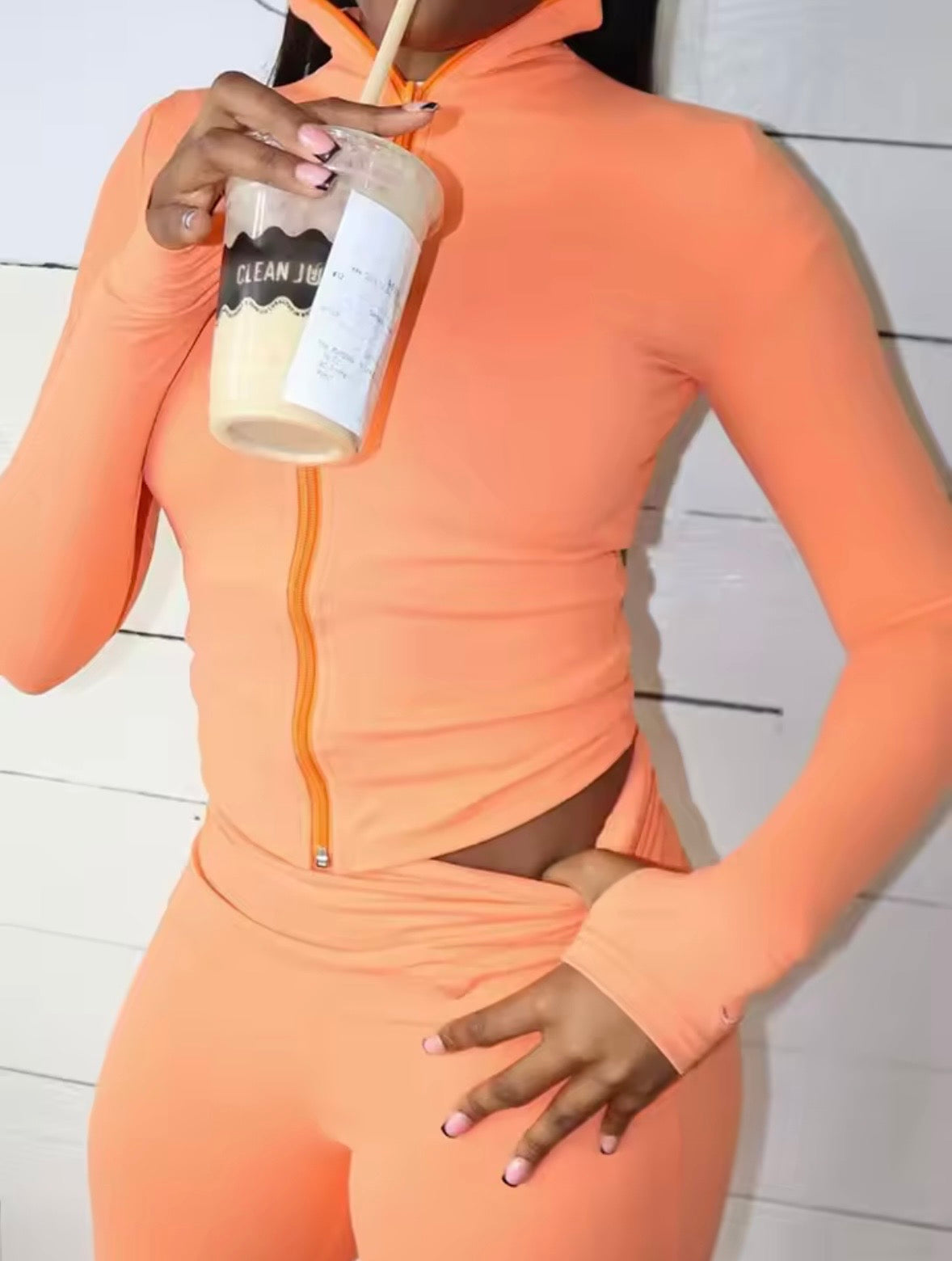 “It’s a Vibe” Orange 3 Piece Set
