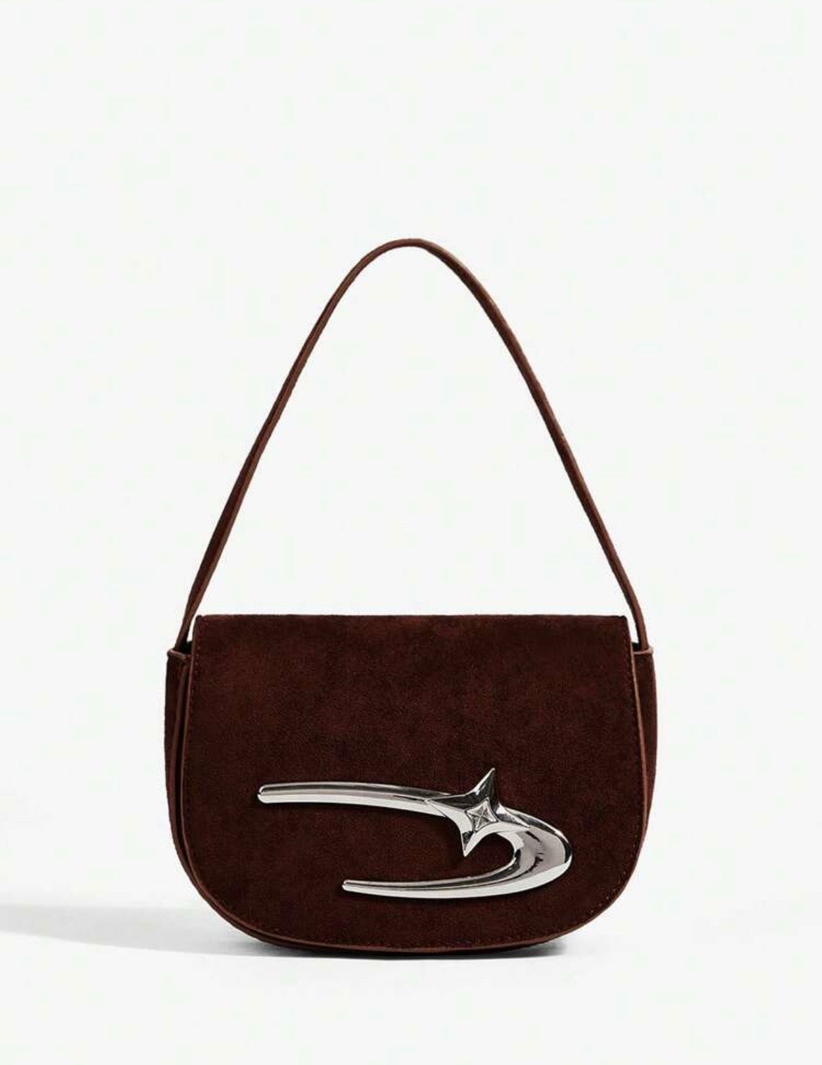 “Mercury” Brown Handbag