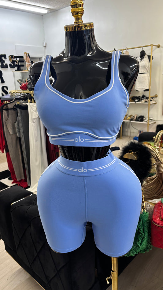 “Alo” Blue 2 Piece Set