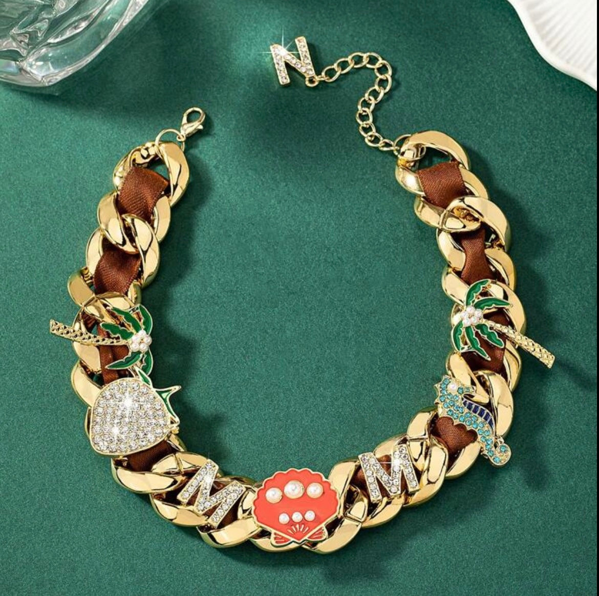 “Nandalay” Gold Necklace