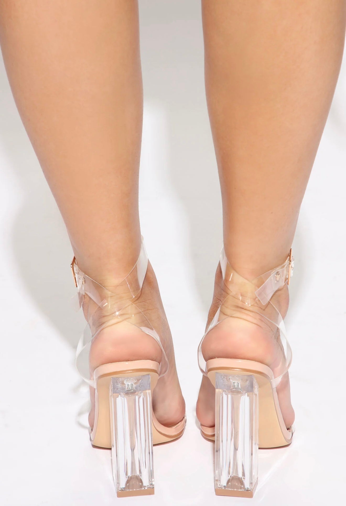 “Cinderella” Clear Heel
