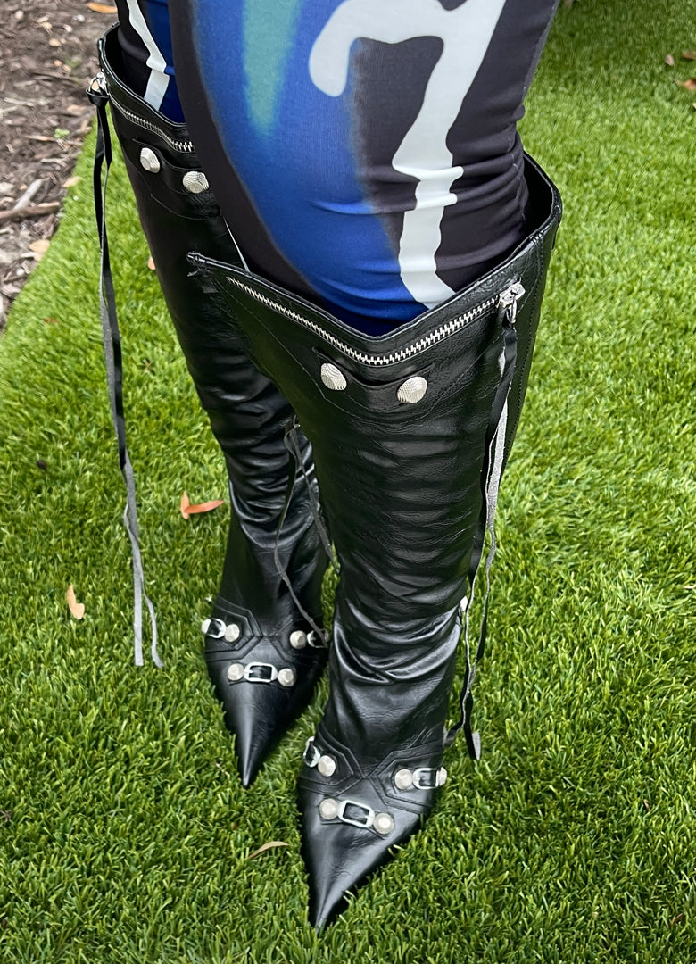 "Bazaar" Black Boot