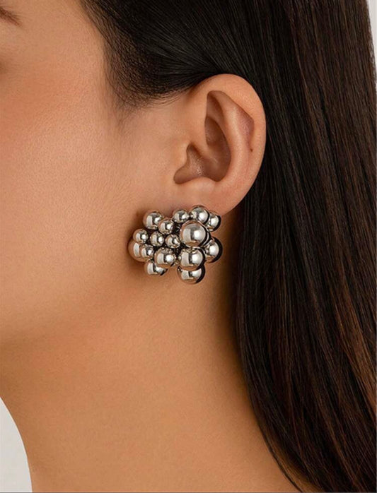 “Milestone” Silver Earrings