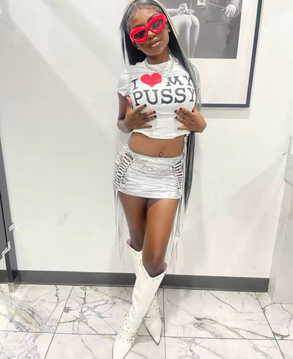 “I Love Mines” White Top