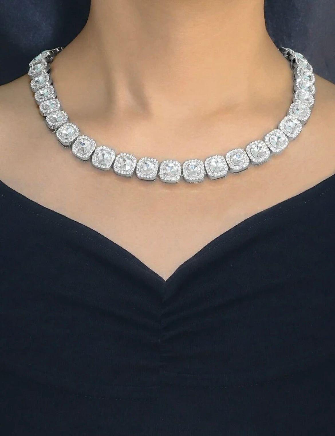 “Crushed Diamonds” Necklace