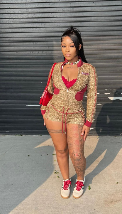 “Spottem Red” 2 Piece Set