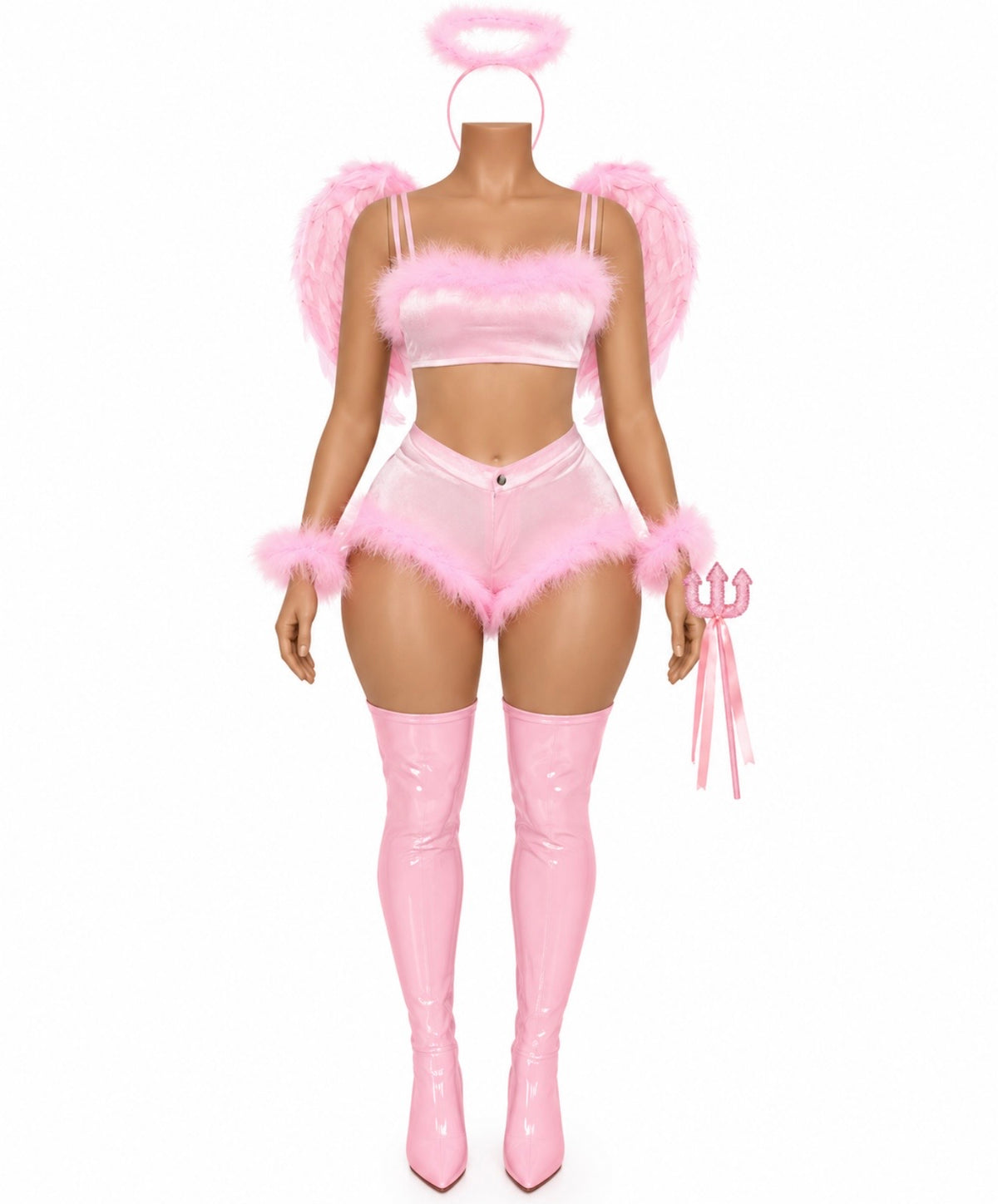“Hot As Hell” Red 3 Piece Costume Set